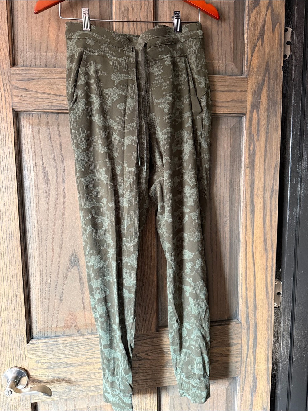 lululemon athletica Olive Camo Track Joggers